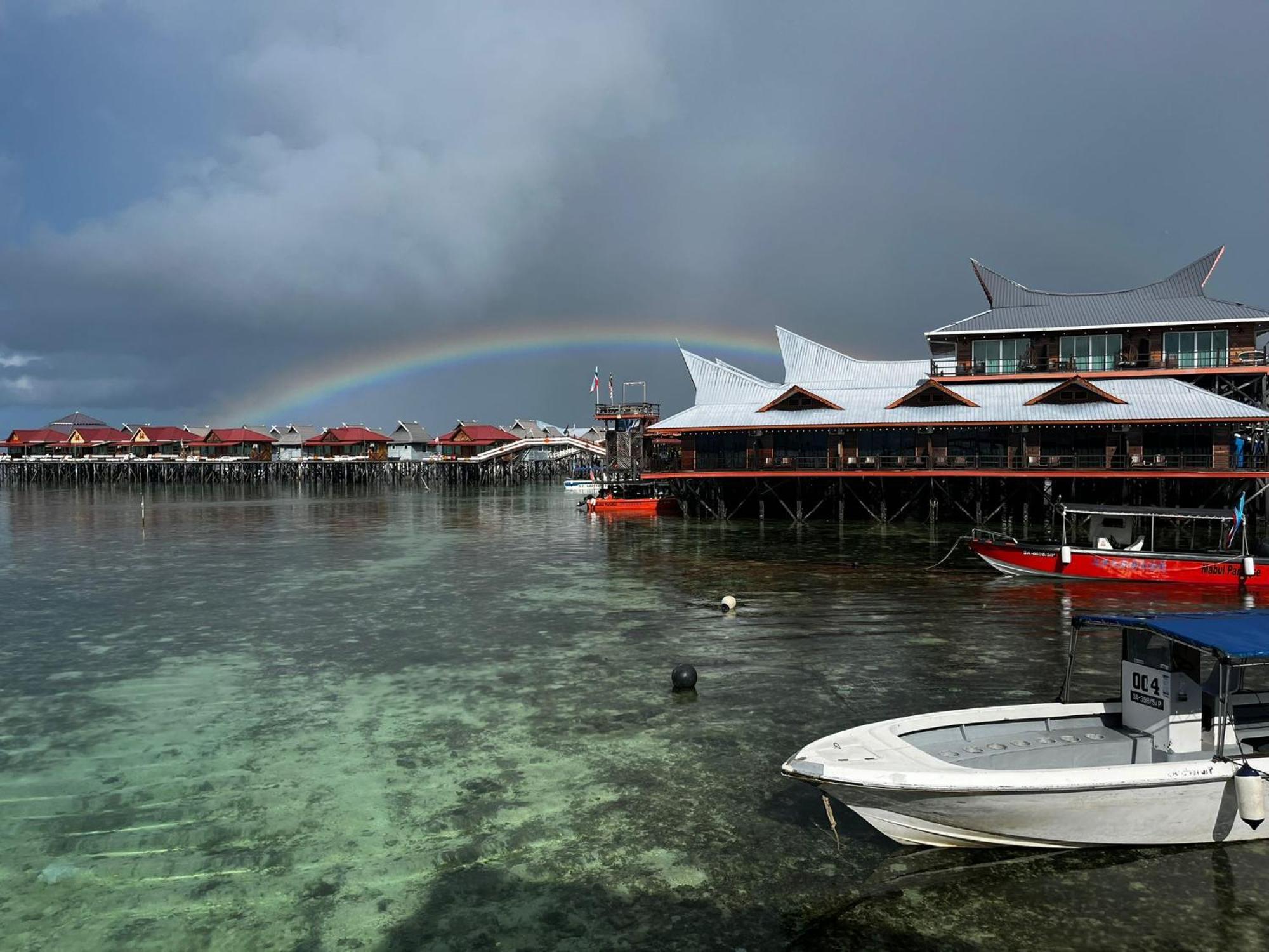 Mabul Backpackers Apartman Mabul Island Kültér fotó