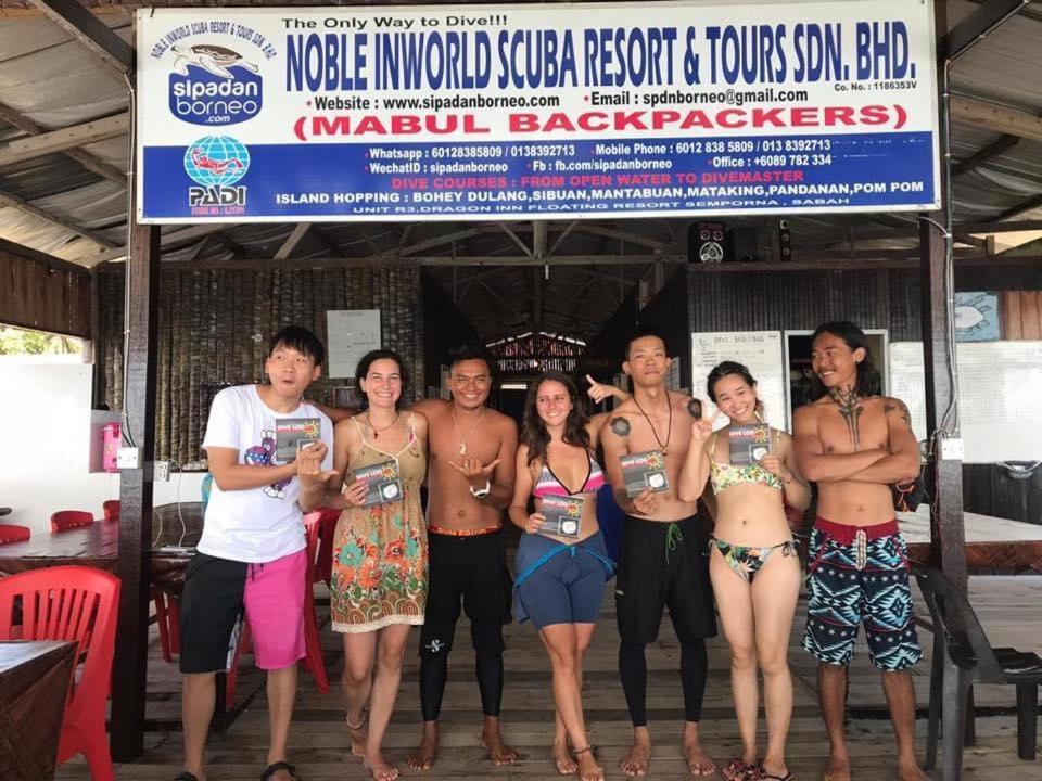 Mabul Backpackers Apartman Mabul Island Kültér fotó